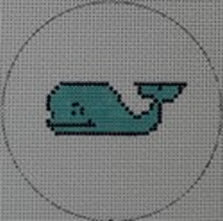 KKMO103 Blue Whale Mini Round 3" Round