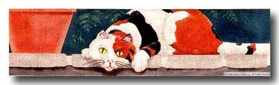 M-091b Cat/Koi Director's Chair Back