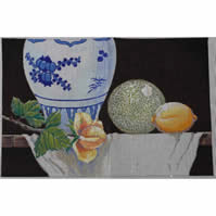 M-098 Still Life w/Cantaloupe