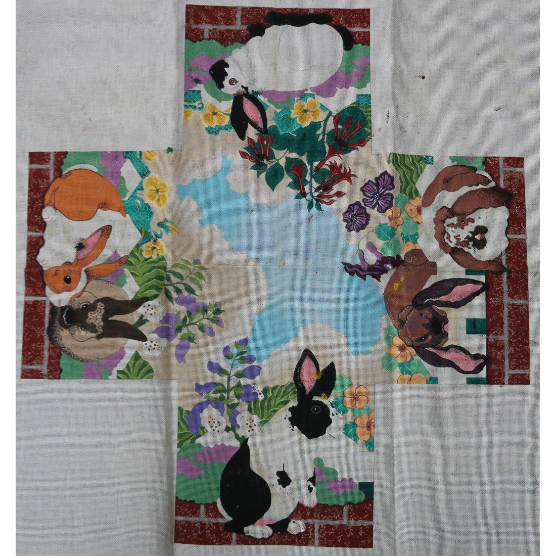 M-101 Rabbit Ottoman Cover