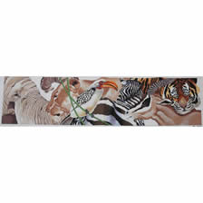 M-396 Table Runner: Wild Animals