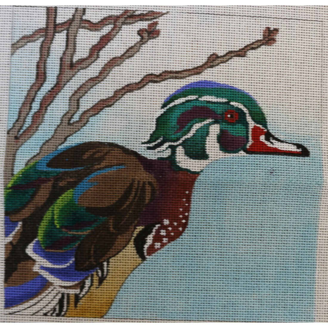 M-403 Squares: Wood Duck