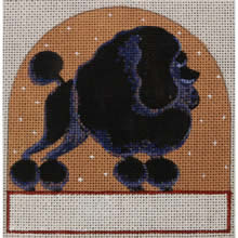 M-P-213 Black Poodle