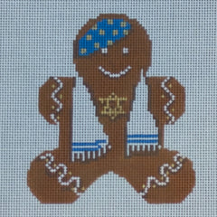 LL-C-32 Hanukkah Gingerbread Man