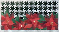 LL-CL-2 Houndstooth Poinsettia Clutch Insert
