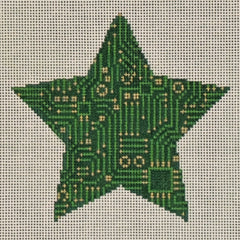 LL-ORN-39 Circuit Board Star