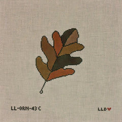 LL-ORN-43C Oak Leaf Browns