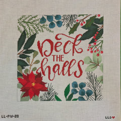 LL-PW-20 Deck the Halls Pillow