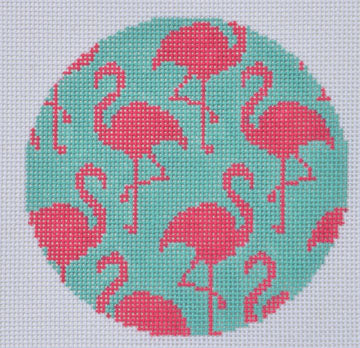 LN-12 Flamingos Round