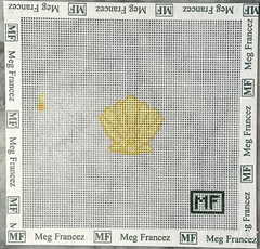 MFN Yellow Shell Mini Bag Charm