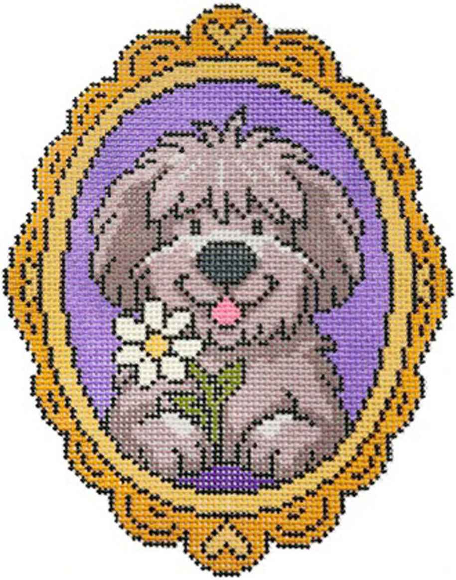 PET-414_AED Oliver Picked You a Daisy Sheepdog