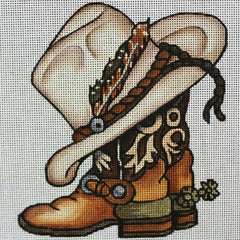 R1022 Boots and Hat