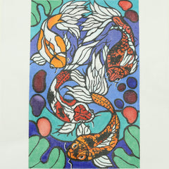 R1219 Koi Fish Pond
