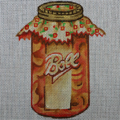 R161 Jar w/Gold Cover