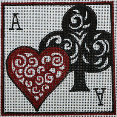 R164 Clubs and Hearts