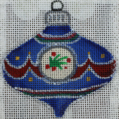R188 Blue/Red Ornament