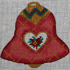 R227 Red and Gold Holly Bell