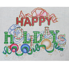 R290 Happy Holiday w/ pink and Blue ribbon