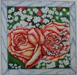 R507 Roses with Baby's Breath