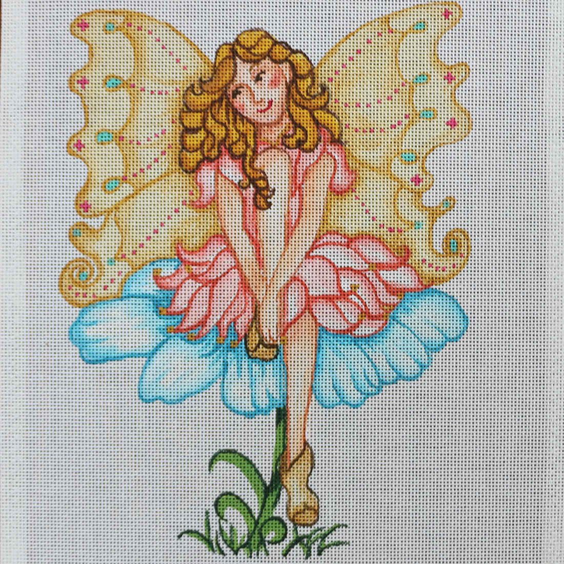 R517 Fairy on a Flower