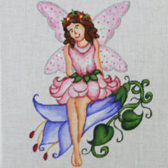 R519 Pink Fairy on a Flower