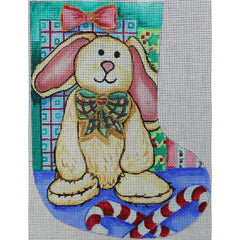 R617 Christmas Bunny with Candy Canes