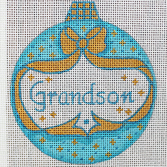 R624 Turquoise/Gold Ornament with Bow