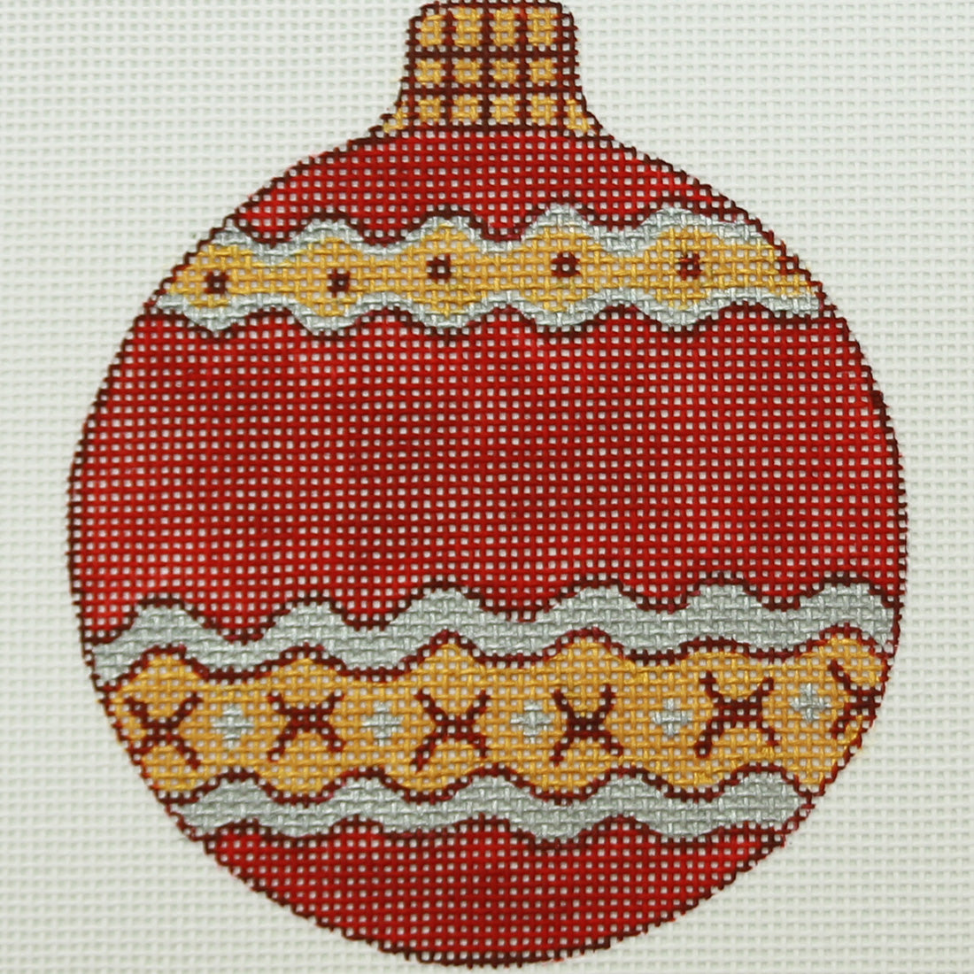 R625 Red/Gold Ornament