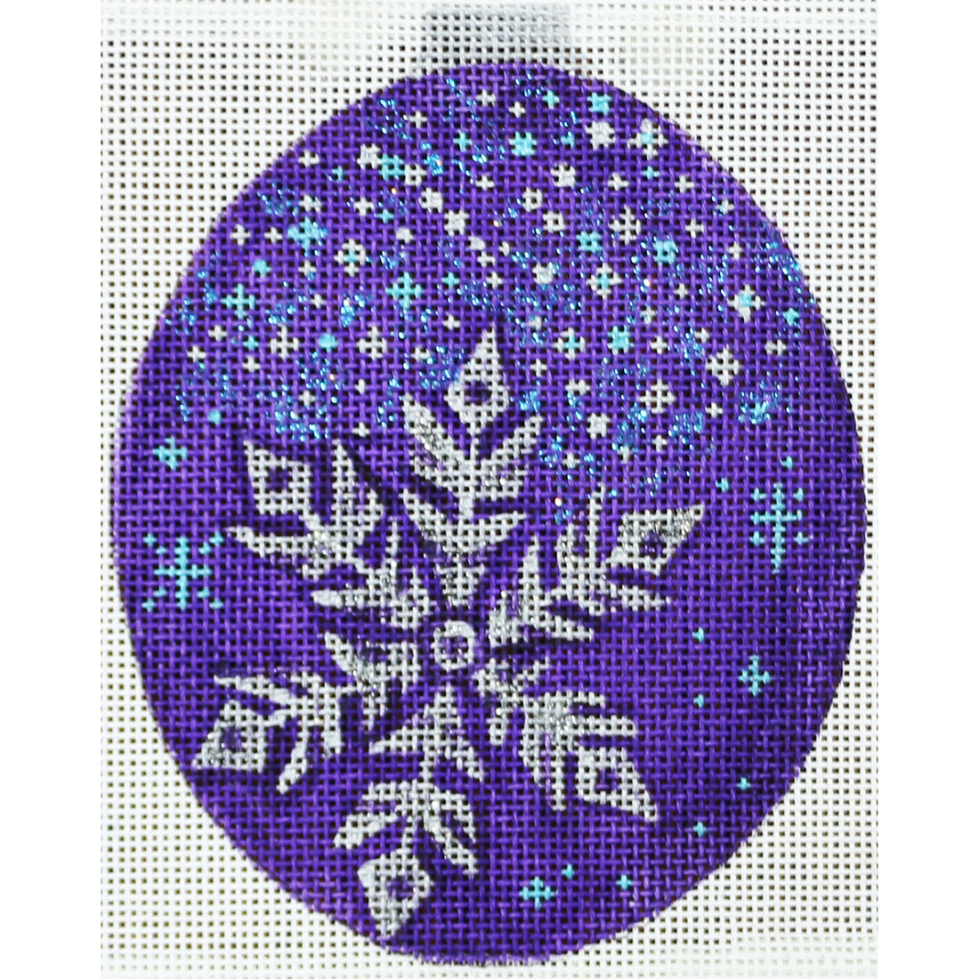 R666 Purple/Silver Ornament
