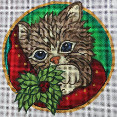 R686 Resting Kitty Round