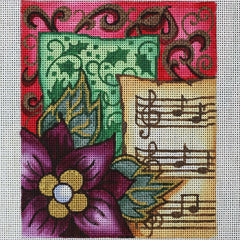 R688 Sheet Music Holiday Display