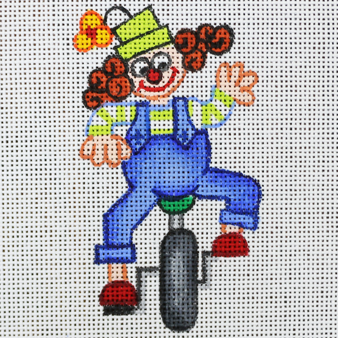 R771 Clown on a unicycle