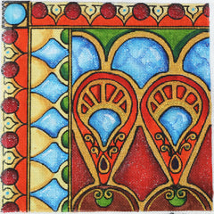 R912 Red, blue, and green Print
