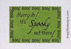 SGN-003 Spooky Outside Sign