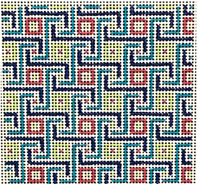 BP-58 Greek Key Insert
