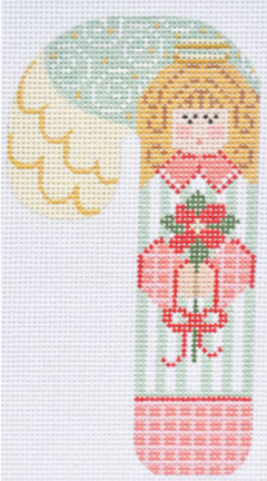 CH-191 Poinsettia Angel Candy Cane