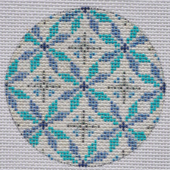 TM-02 Silver Diamonds Round