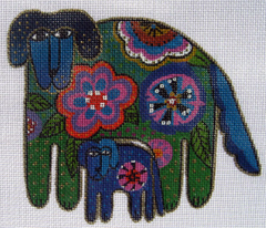 LB-15 Floral Dogs