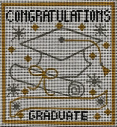 CH-1051 Congratulations Graduate Mortarboard