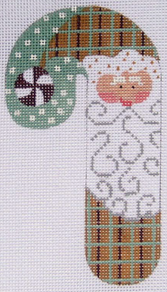 CH-36-13 Peppermint Santa Candy Cane