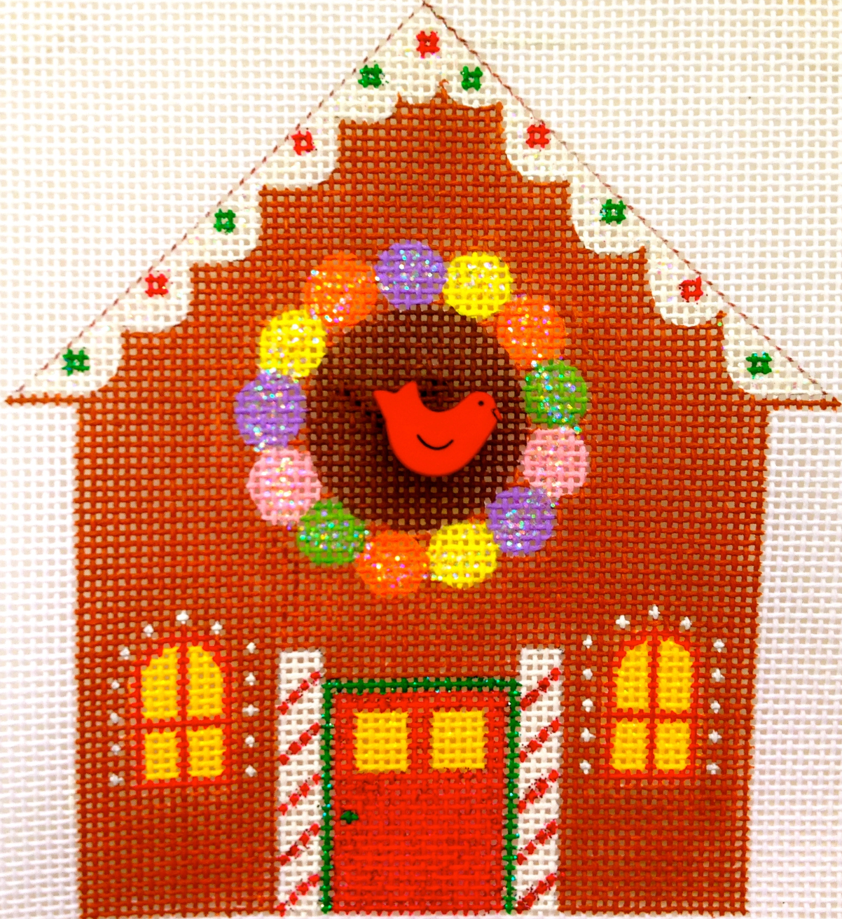 HB-386 Gingerbread Birdhouse