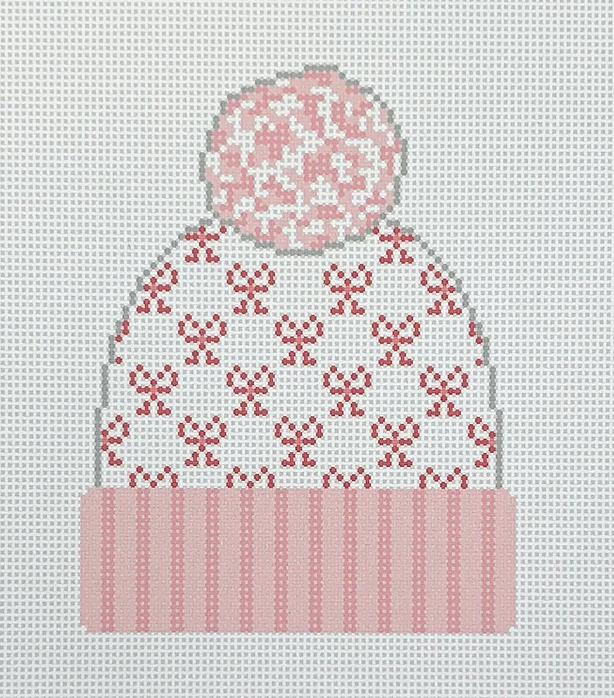H-04 Bows Beanie Hat - Pink