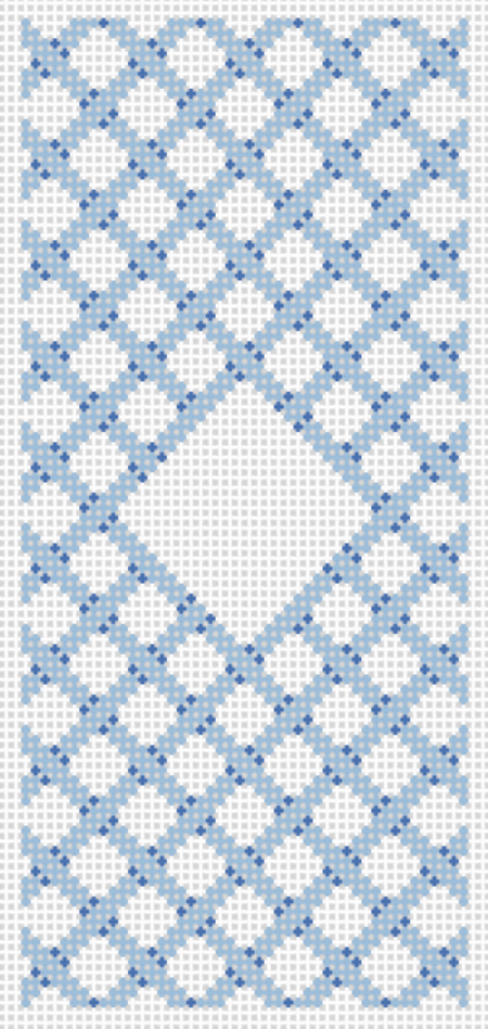 TSS-119 Timeless Woven Trellis Glasses Case