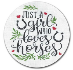 PP-SS11 Just A Girl Who Loves Horses