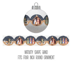 SA-XO76 Nativity Ornament Band