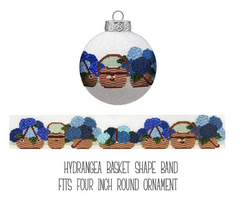 SA-XO78 Hydrangea Baskets Ornament Band