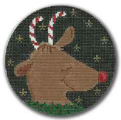 GD-XO21 Reindeer with Candy Cane Antlers