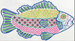 PL-583 Funky Fish #1 Facing Right