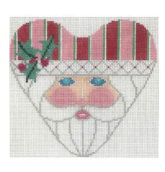 ST-C404 Holly Heart Santa