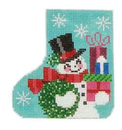 ST-SK128 Snowman Holiday Gifts Mini Skate